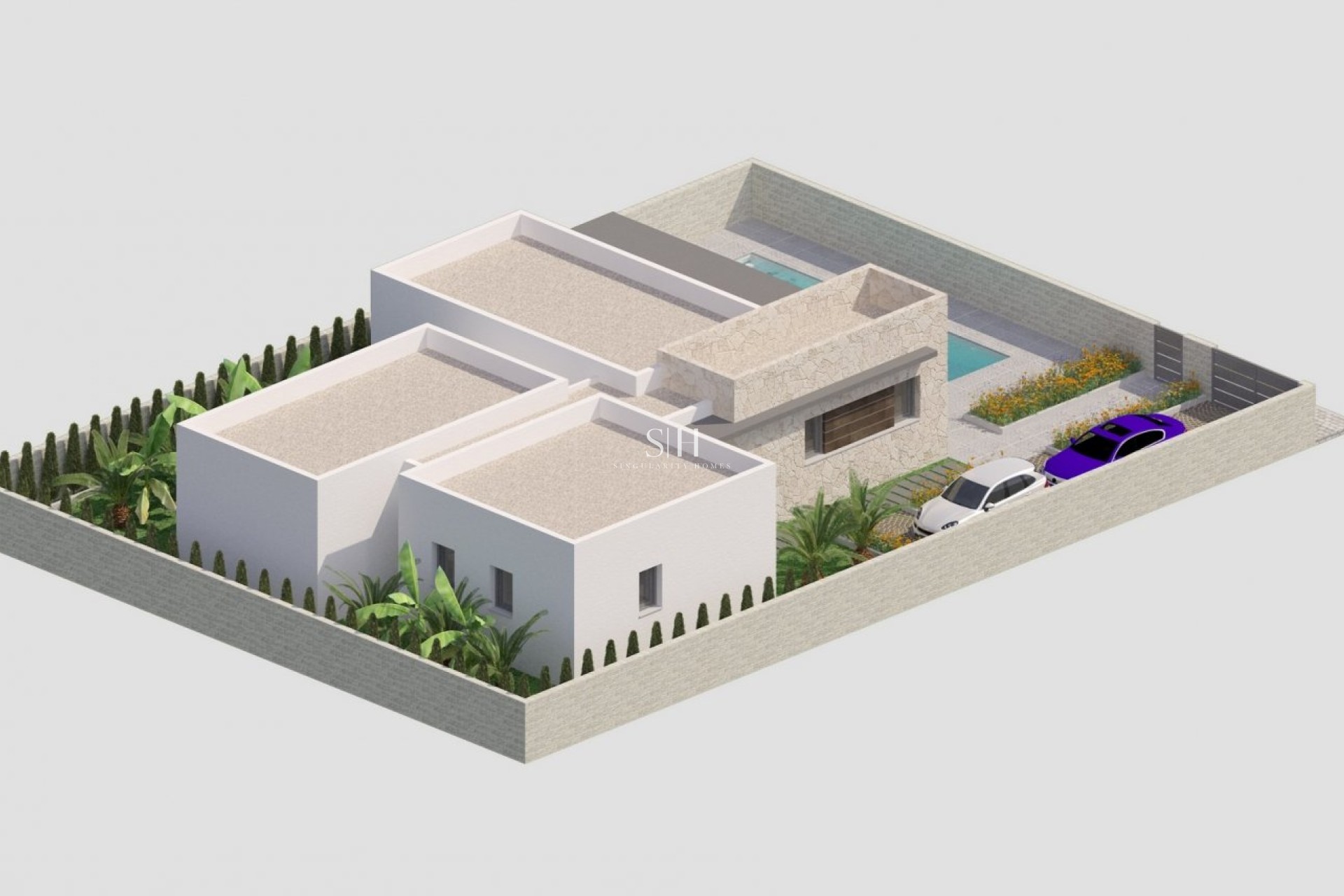 Новое здание - Villa - Benijofar - Polideportivo