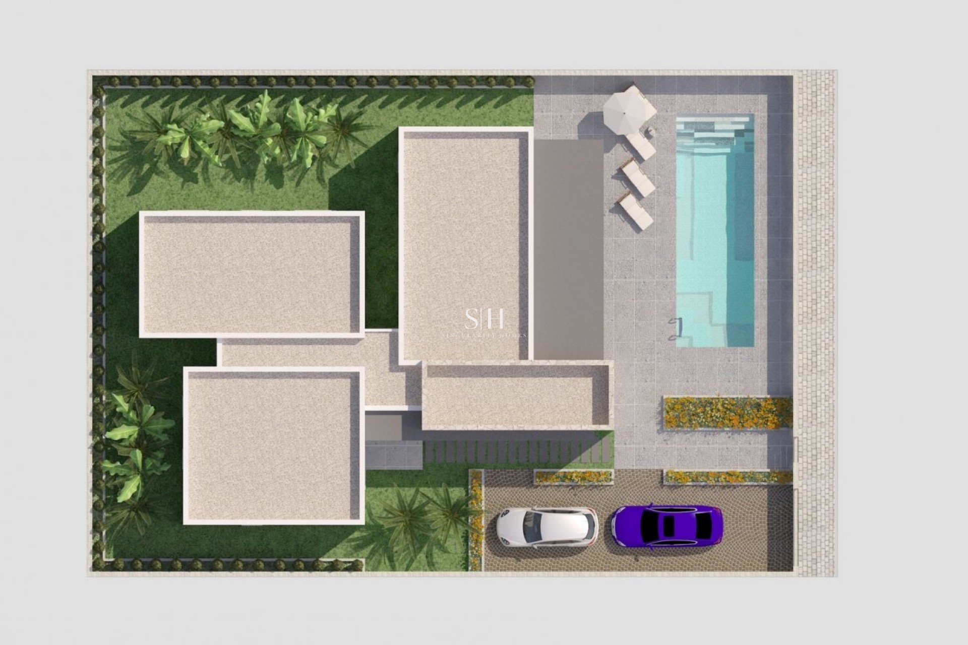 Новое здание - Villa - Benijofar - Polideportivo