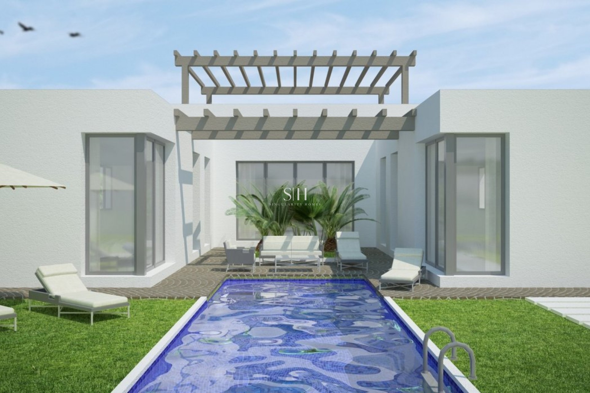 Новое здание - Villa - Benijofar - Polideportivo