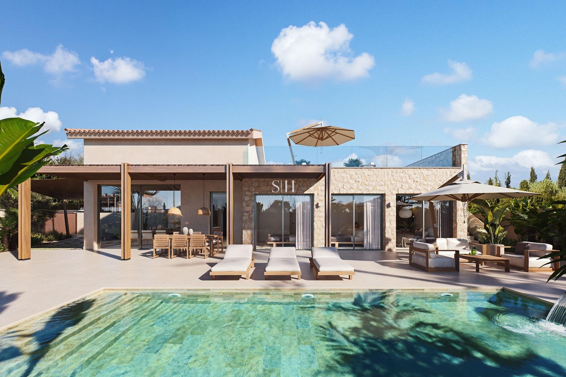 Новое здание - Villa - Cabo de Palos - Cala Flores