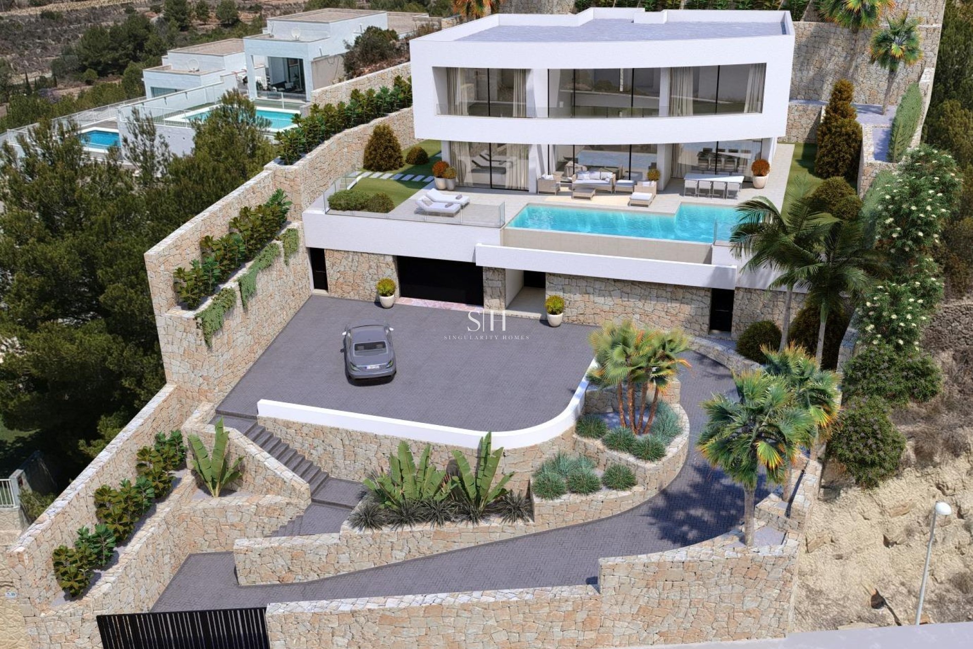 Новое здание - Villa - Calpe - Empedrola