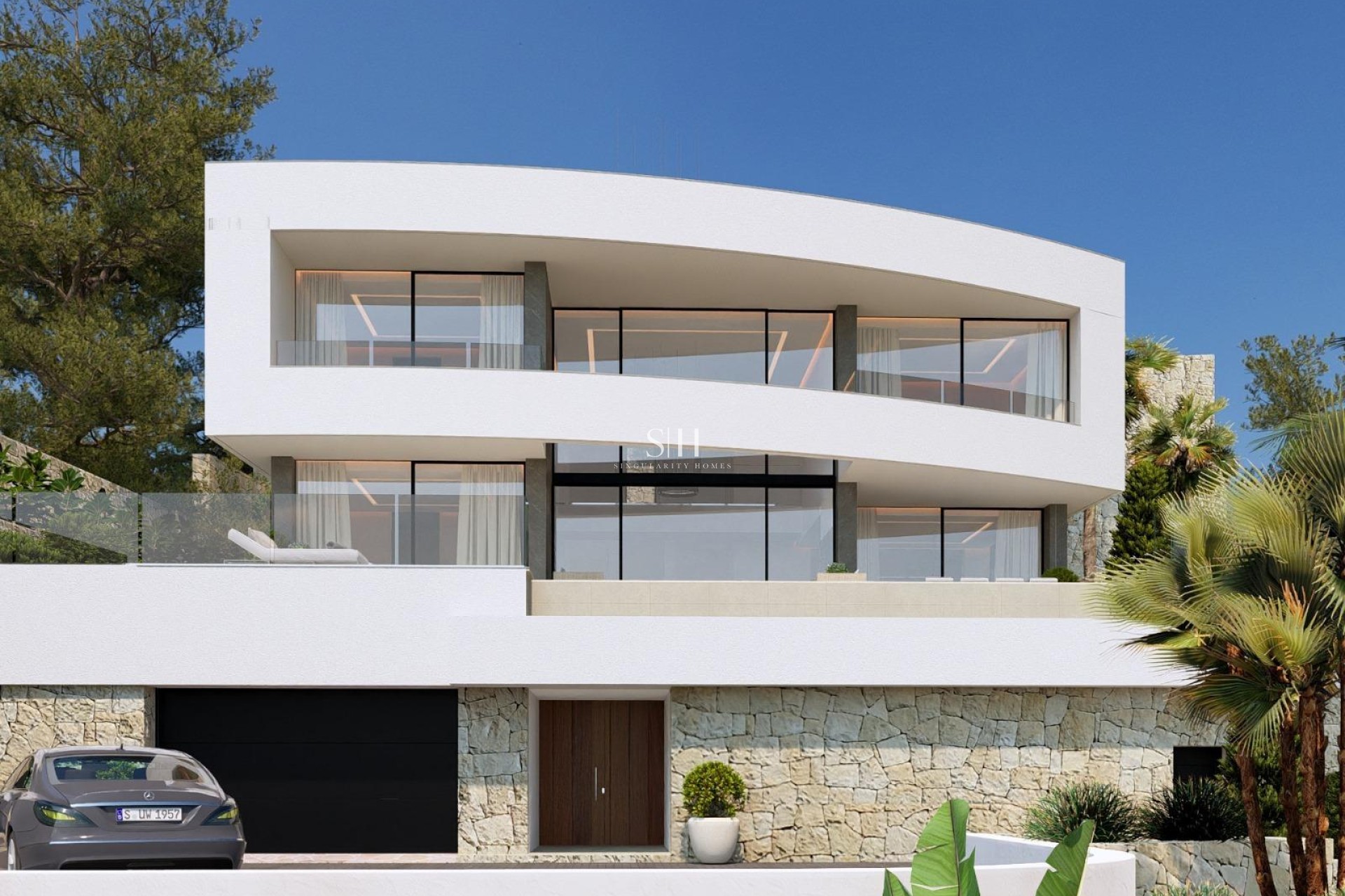 Новое здание - Villa - Calpe - Empedrola