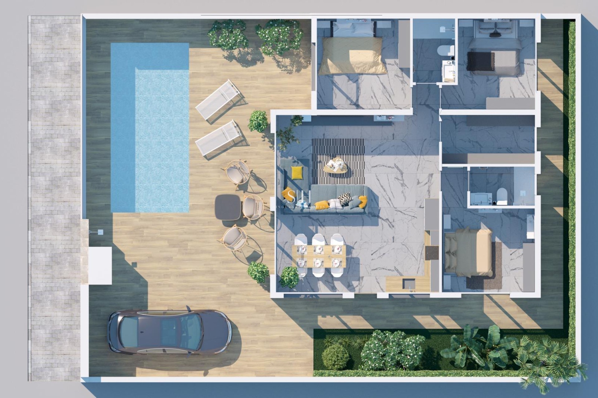 Новое здание - Villa - Ciudad Quesada - Golf La Marquesa (Ciudad Quesada)