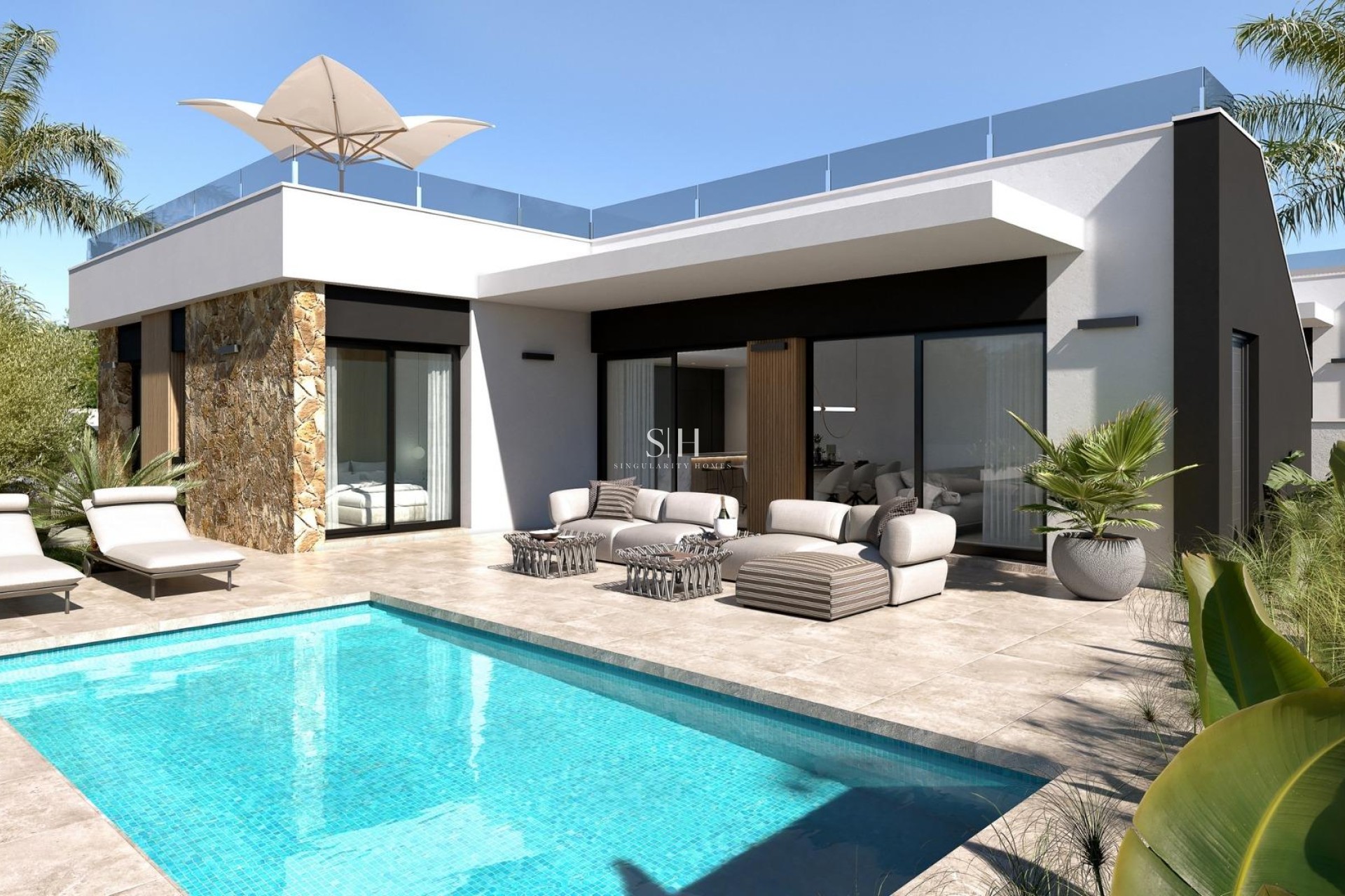 Новое здание - Villa - Ciudad Quesada - Lo marabú