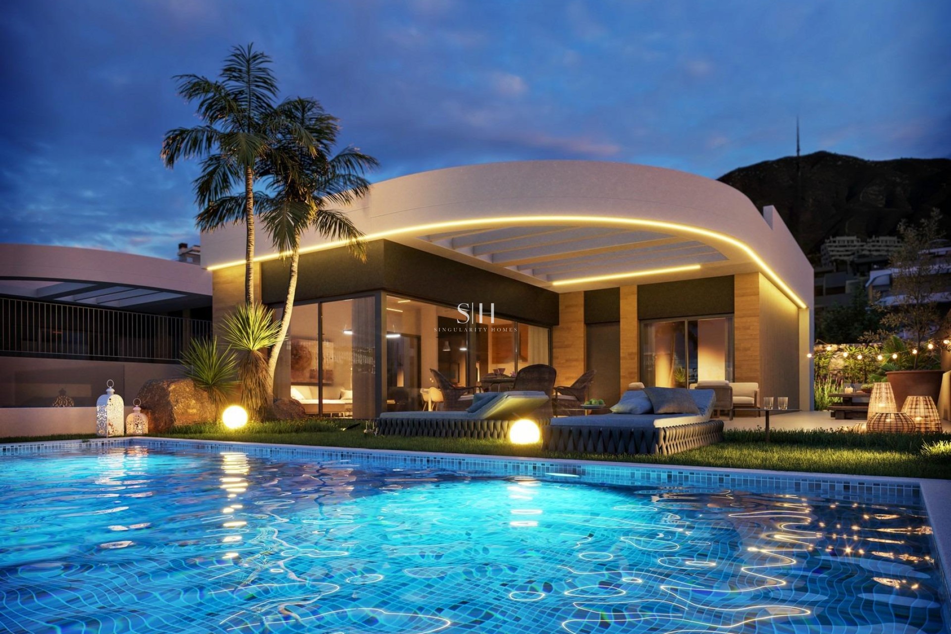 Новое здание - Villa - Finestrat - Campana Garden