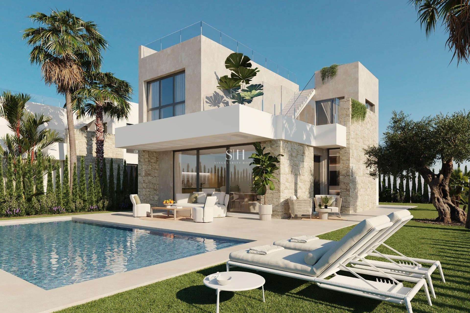 Новое здание - Villa - Finestrat - Puig Campana Golf