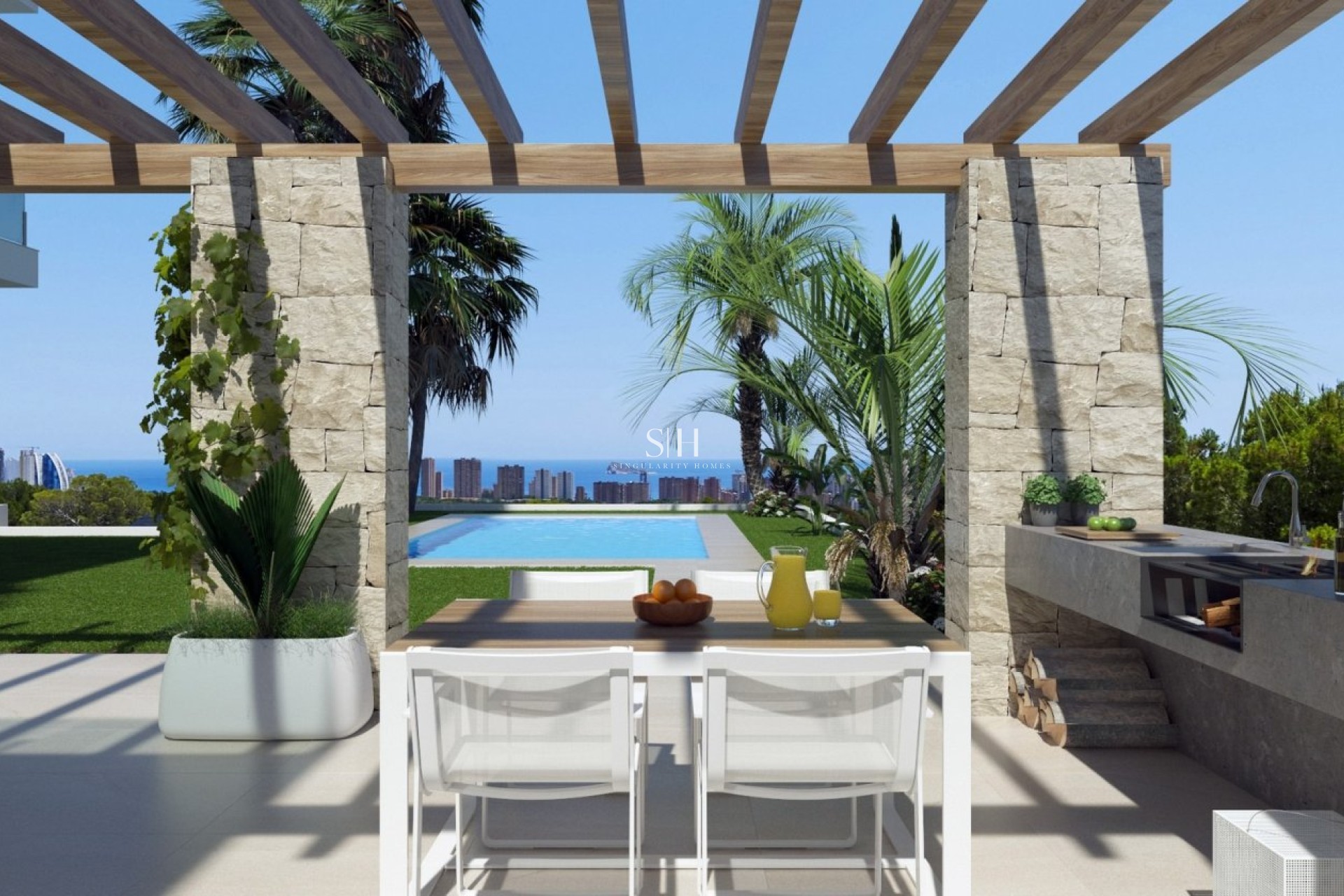 Новое здание - Villa - Finestrat - Sierra Cortina