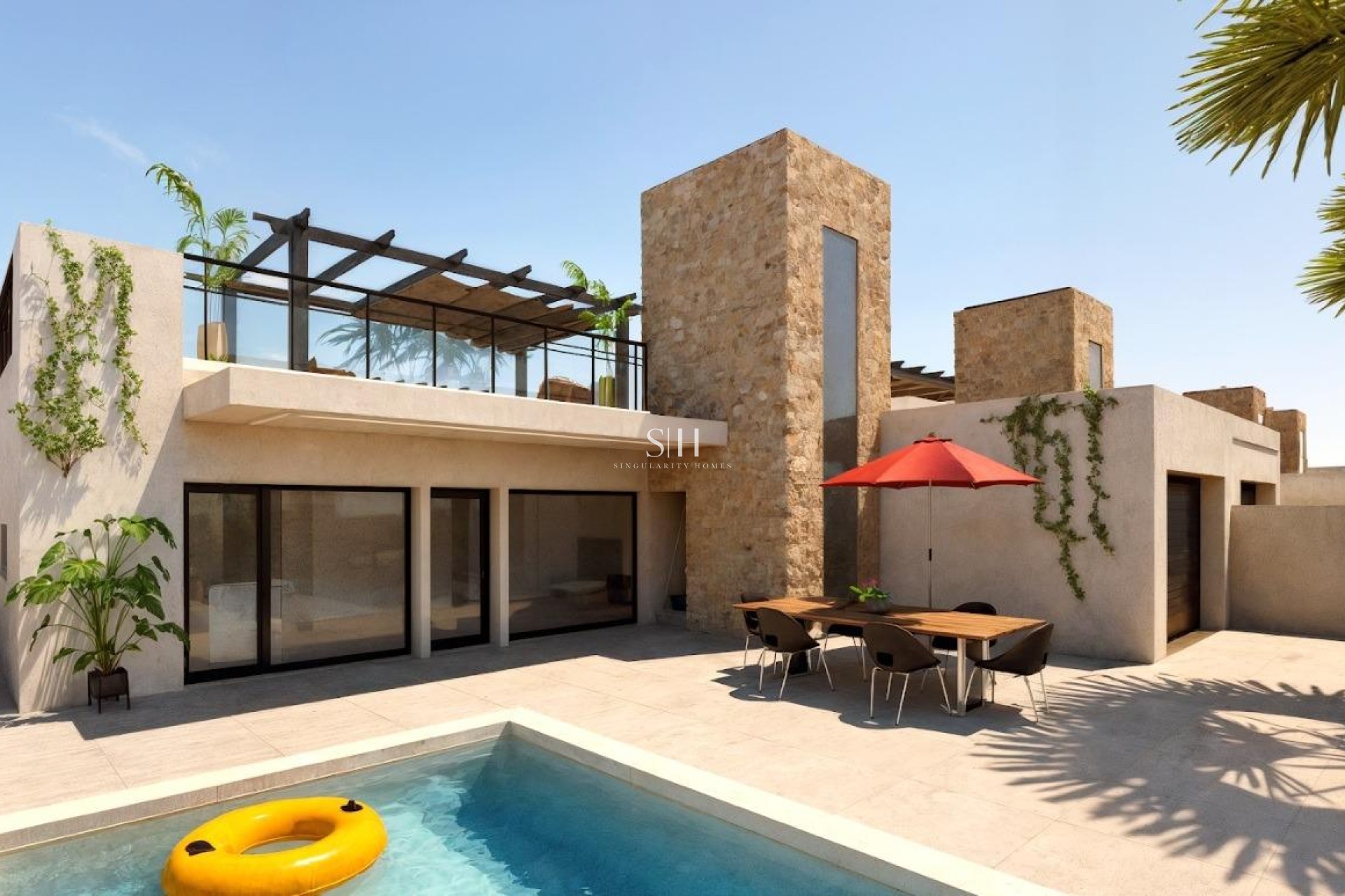 Новое здание - Villa - Fuente Álamo - La Pinilla