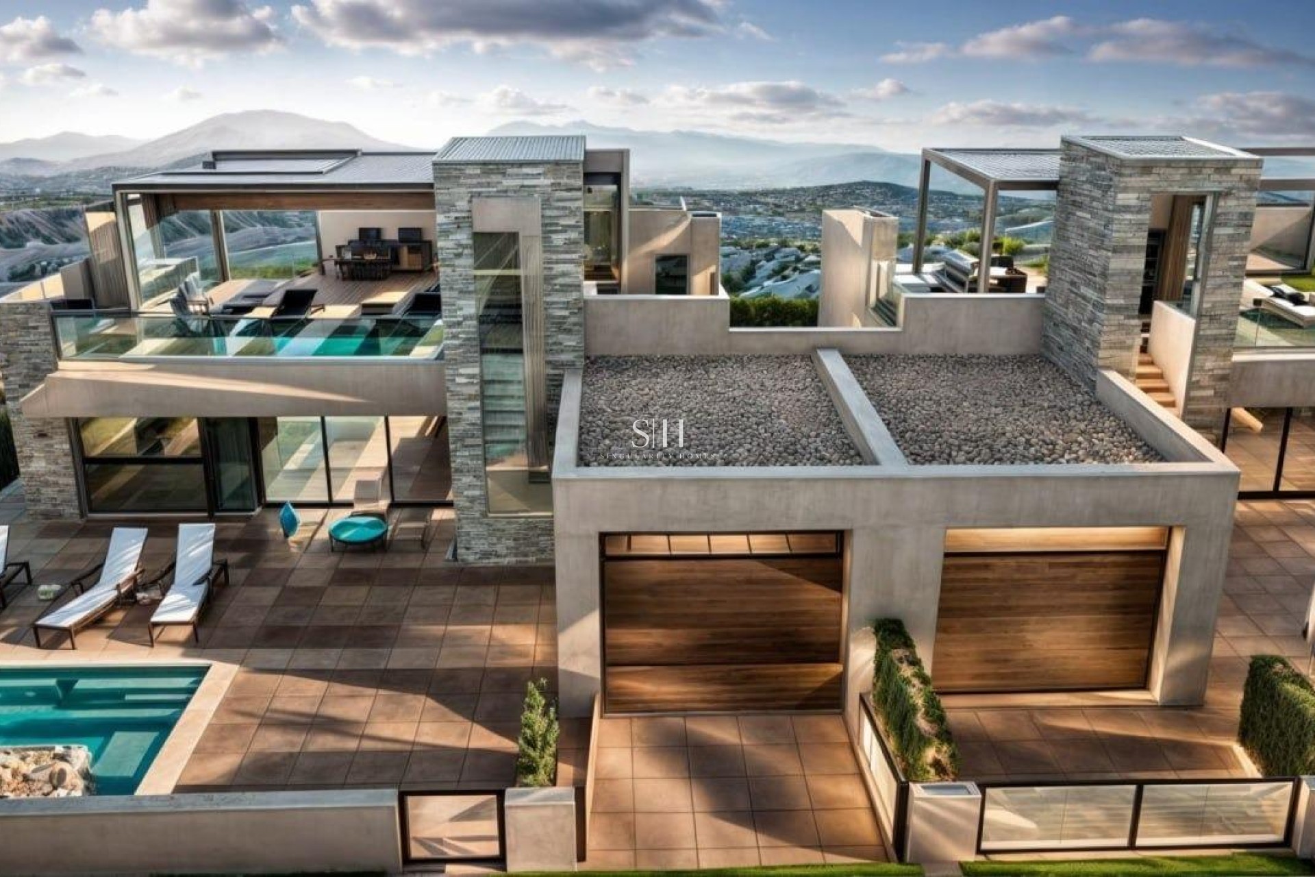 Новое здание - Villa - Fuente Álamo - La Pinilla