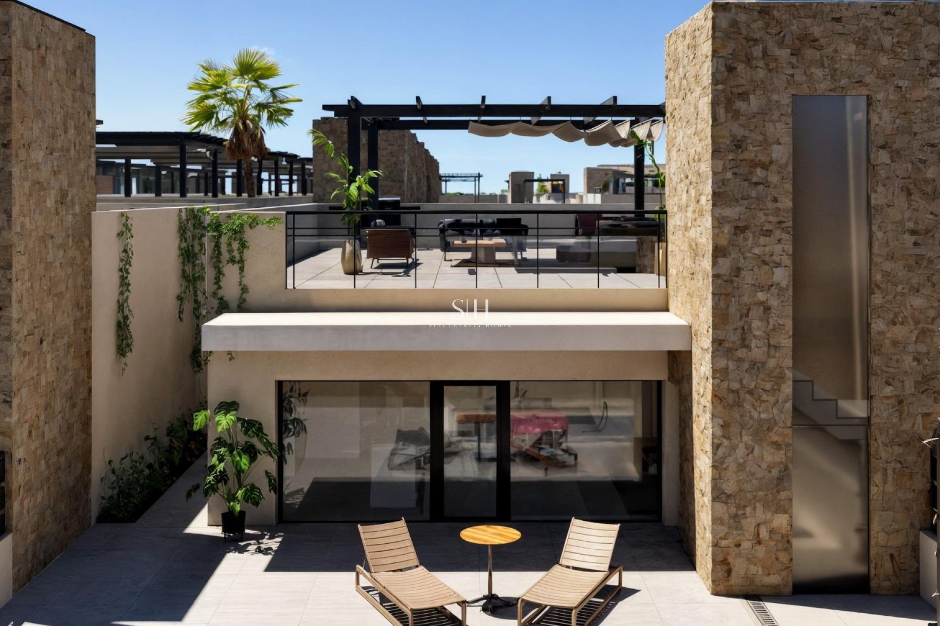 Новое здание - Villa - Fuente Álamo - La Pinilla