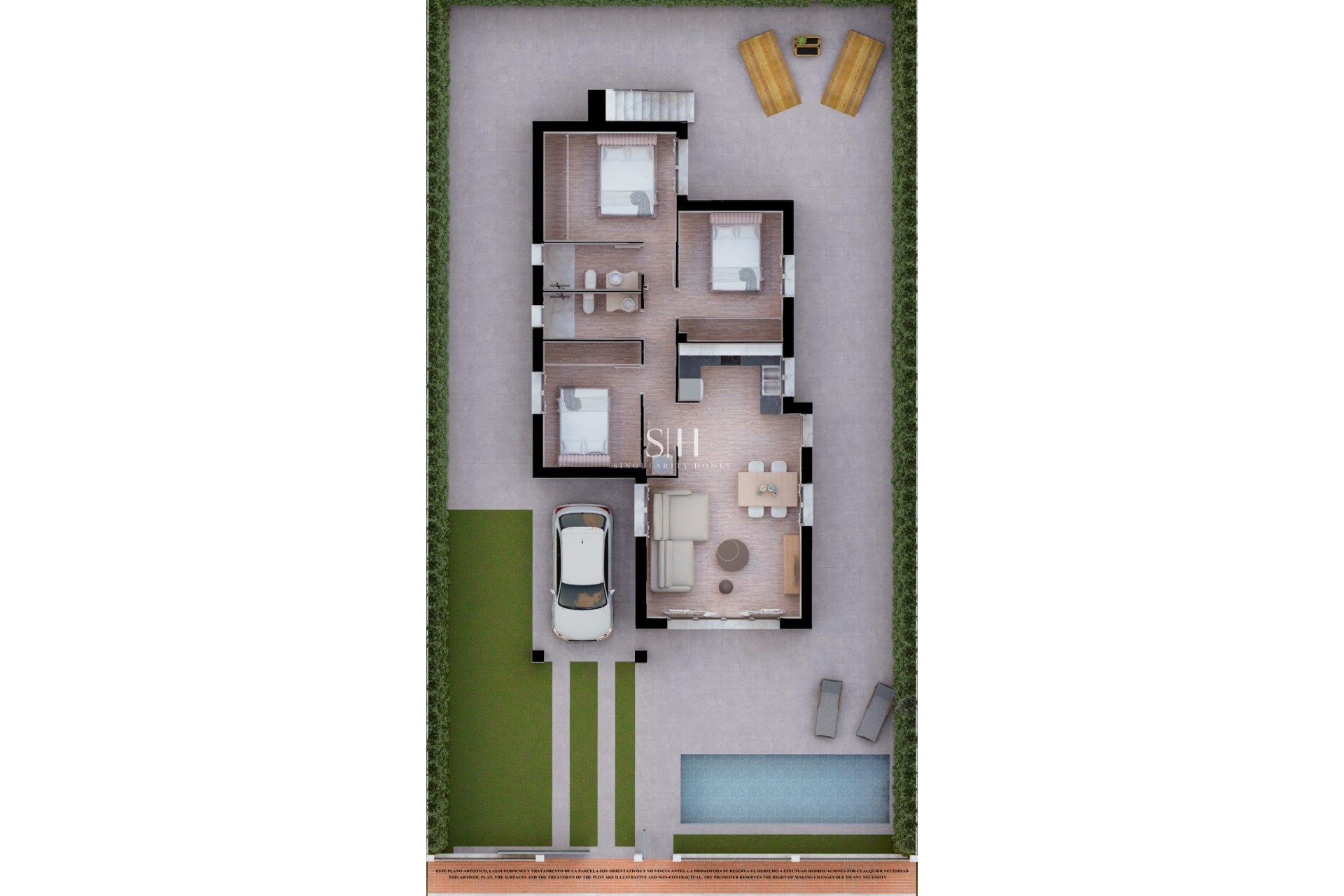 Новое здание - Villa - Los Alcázares - Serena Golf