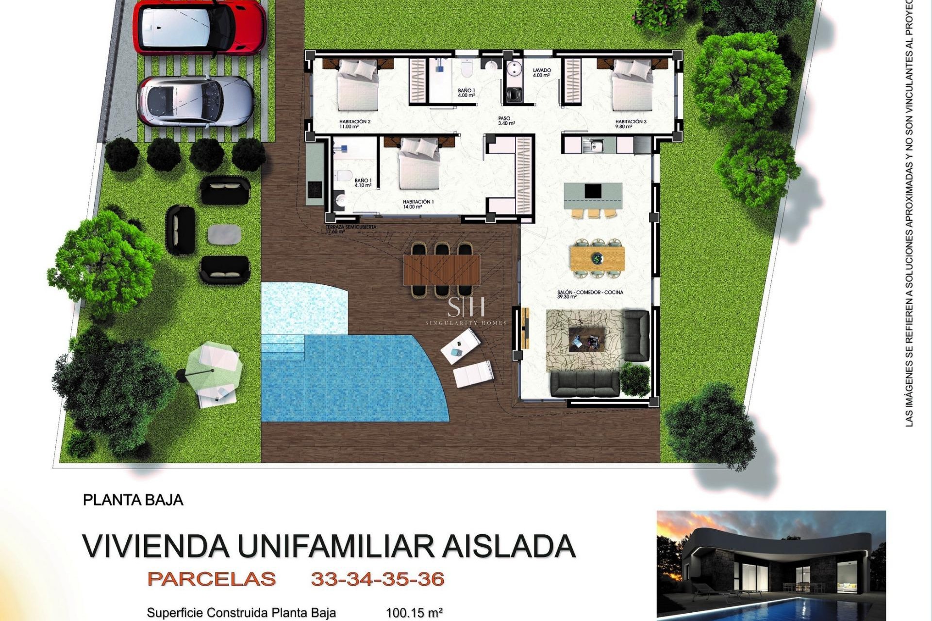 Новое здание - Villa - Los Montesinos - La Herrada