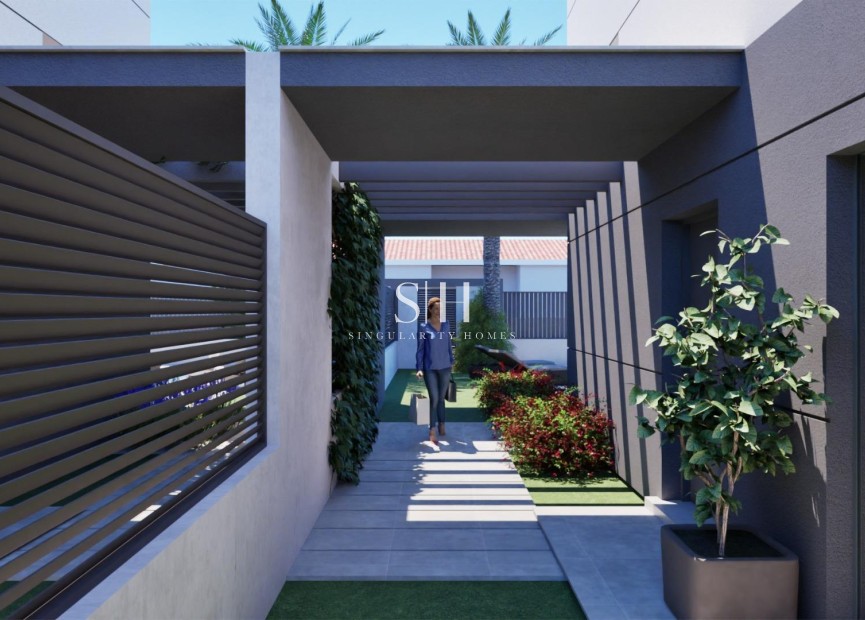 Новое здание - Villa - Los Nietos - Los Nietos playa