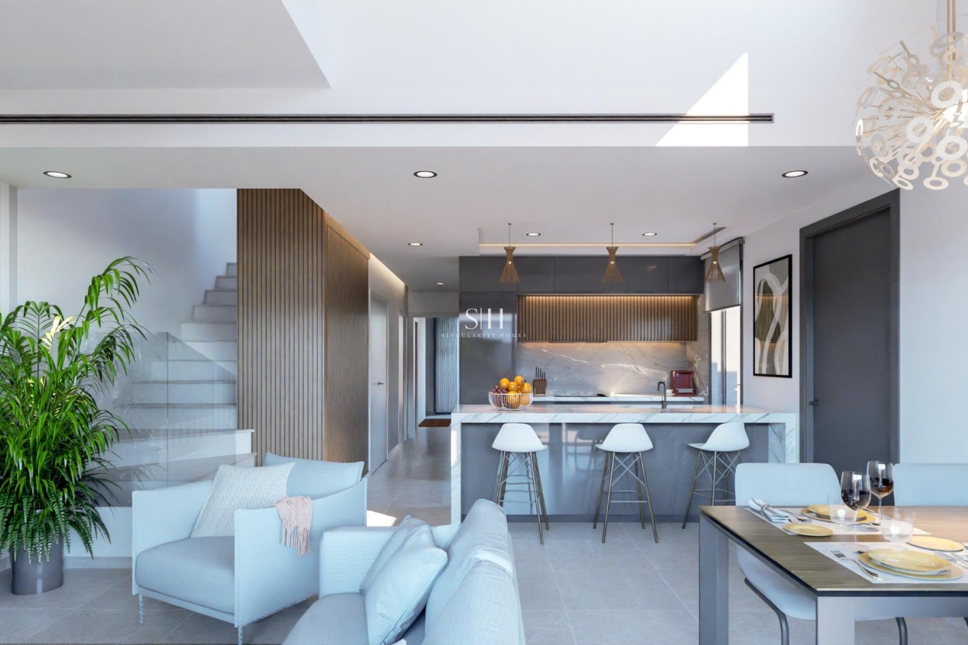 Новое здание - Villa - Los Nietos - Los Nietos playa