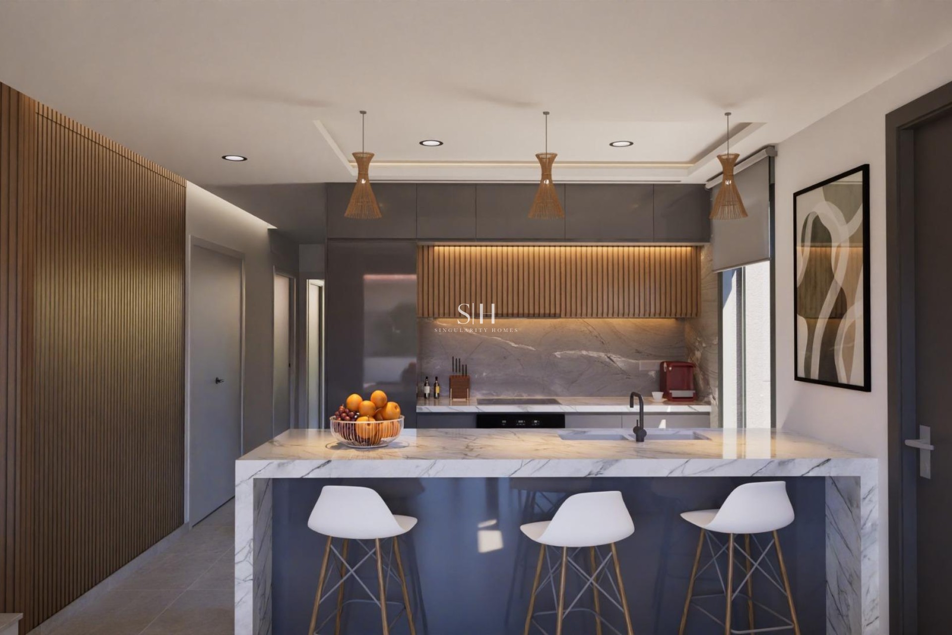 Новое здание - Villa - Los Nietos - Los Nietos playa