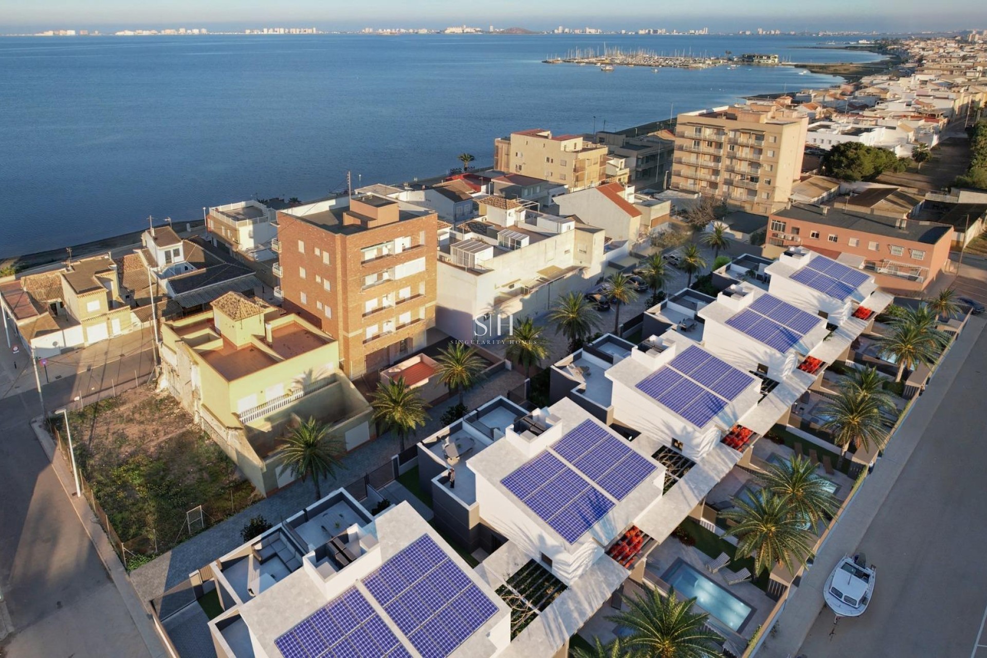 Новое здание - Villa - Los Nietos - Los Nietos playa