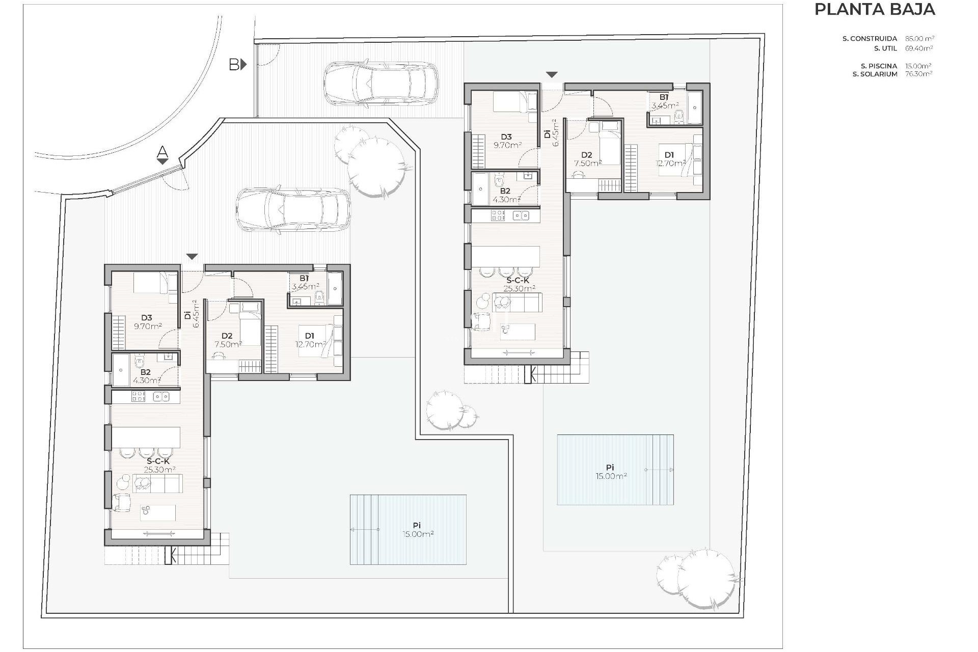 Новое здание - Villa - Mazarron - Country Club