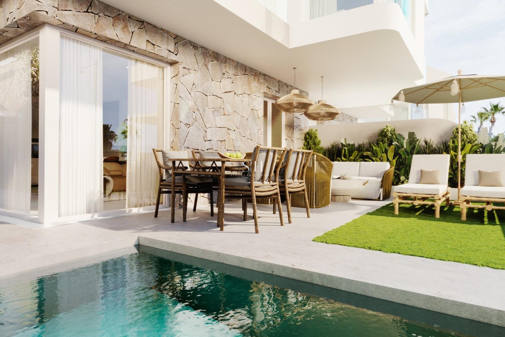 Новое здание - Villa - Mojacar - Playa de la Mena