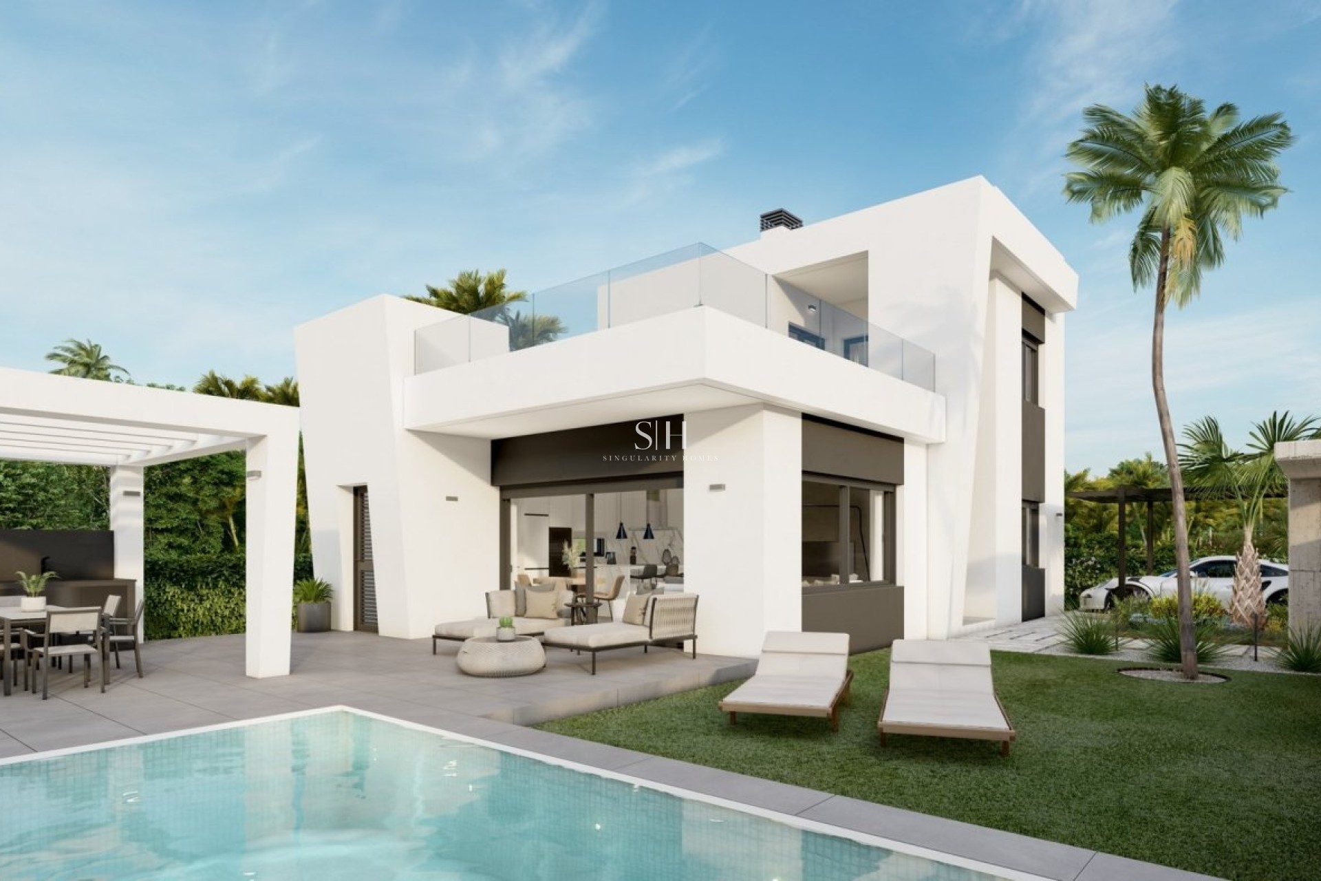 Новое здание - Villa - Orihuela Costa - La Ciñuelica