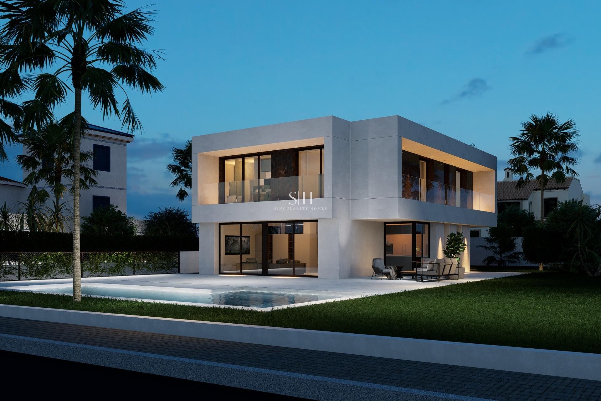 Новое здание - Villa - Orihuela Costa - La Zenia