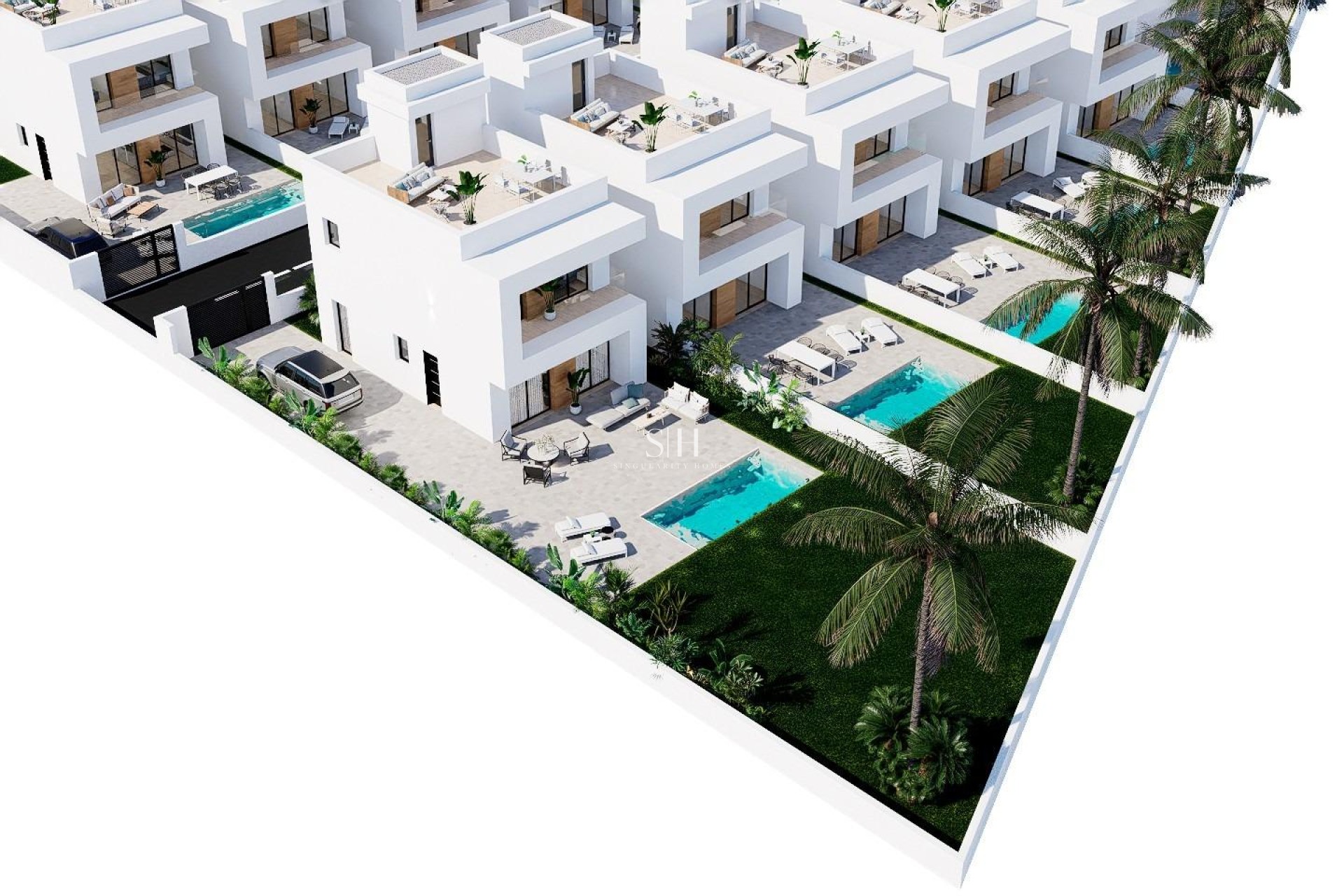 Новое здание - Villa - Orihuela Costa - La Zenia