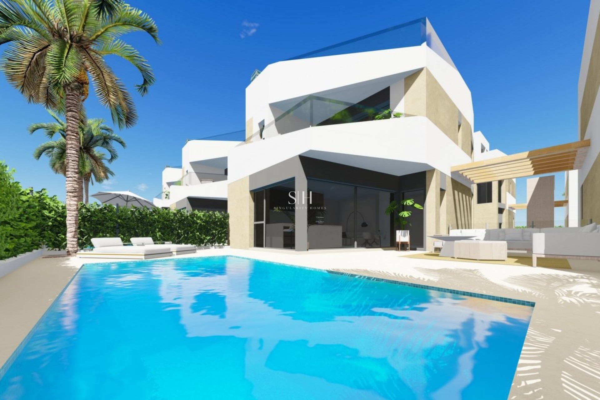 Новое здание - Villa - Orihuela Costa - Los Altos