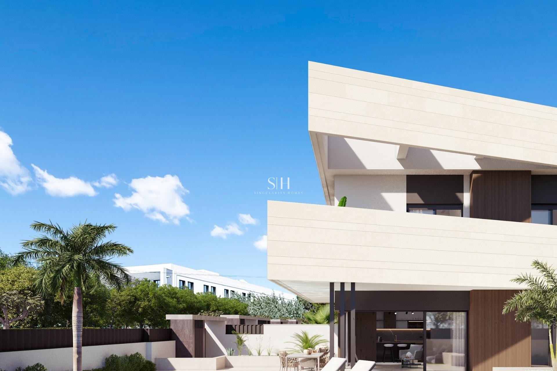 Новое здание - Villa - Pilar de la Horadada - parques de Andromeda