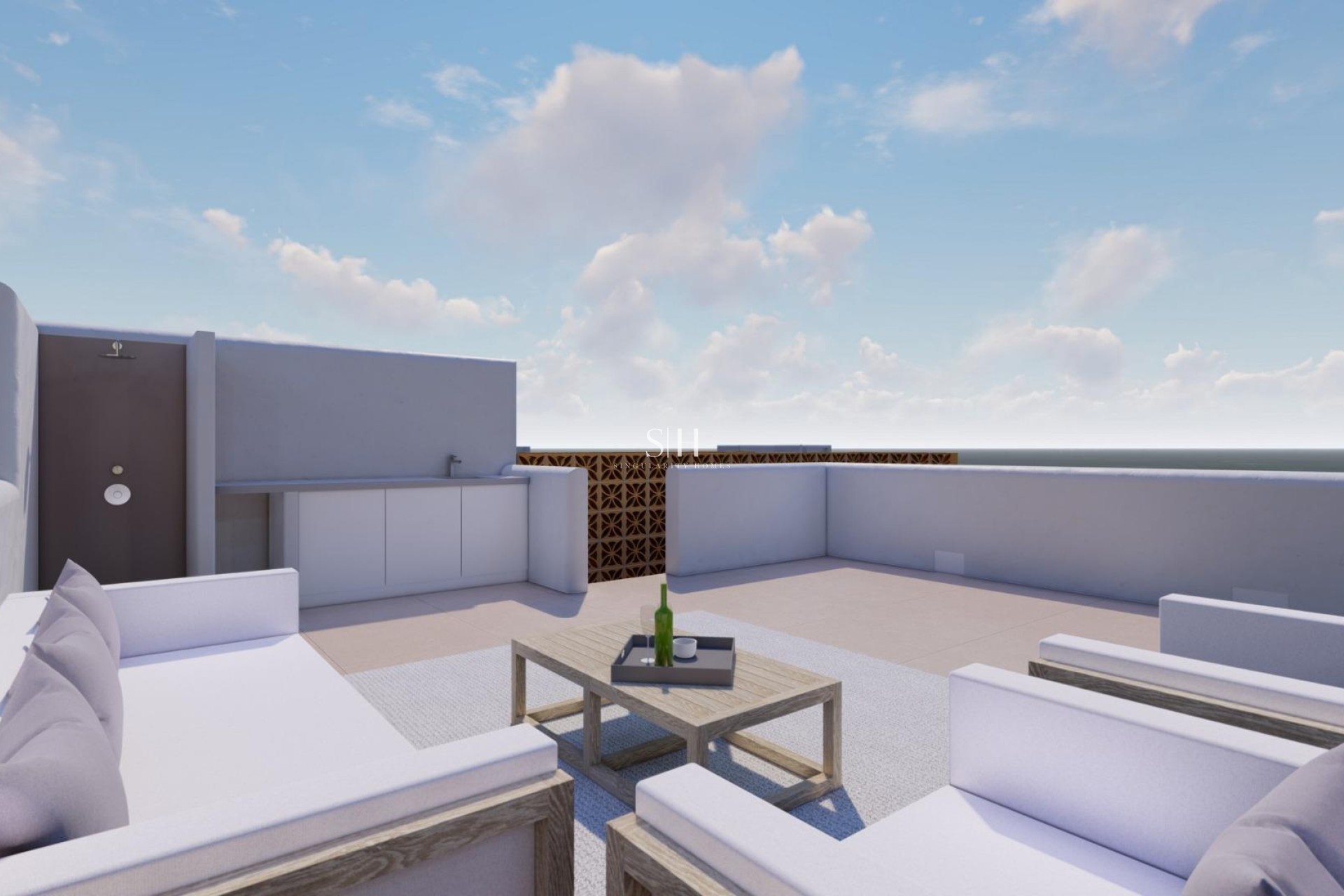 Новое здание - Villa - Pilar de la Horadada - Polideportivo