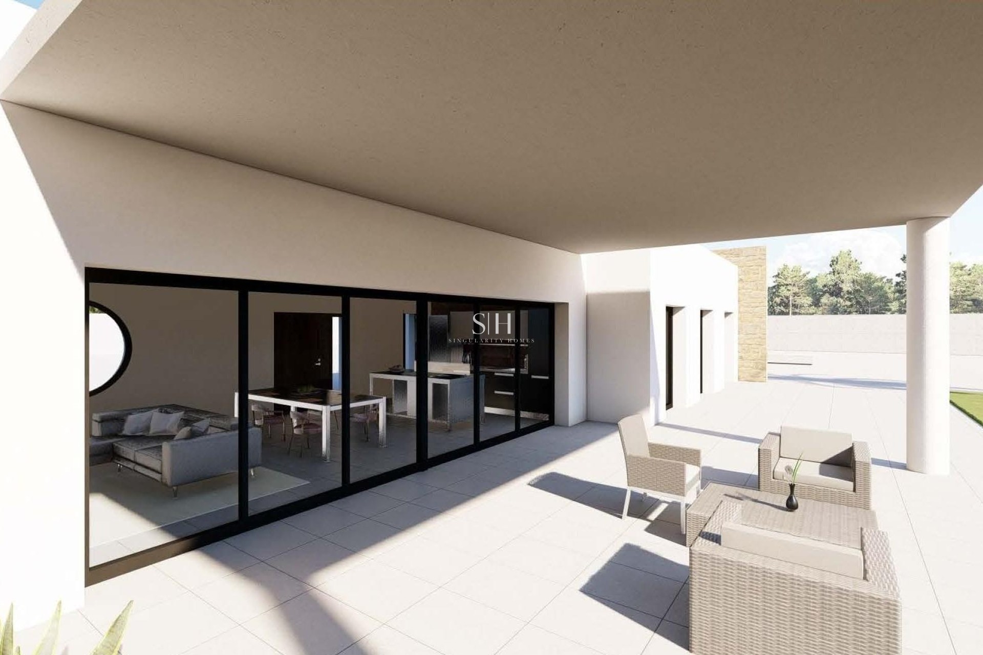 Новое здание - Villa - Pinoso - Campo