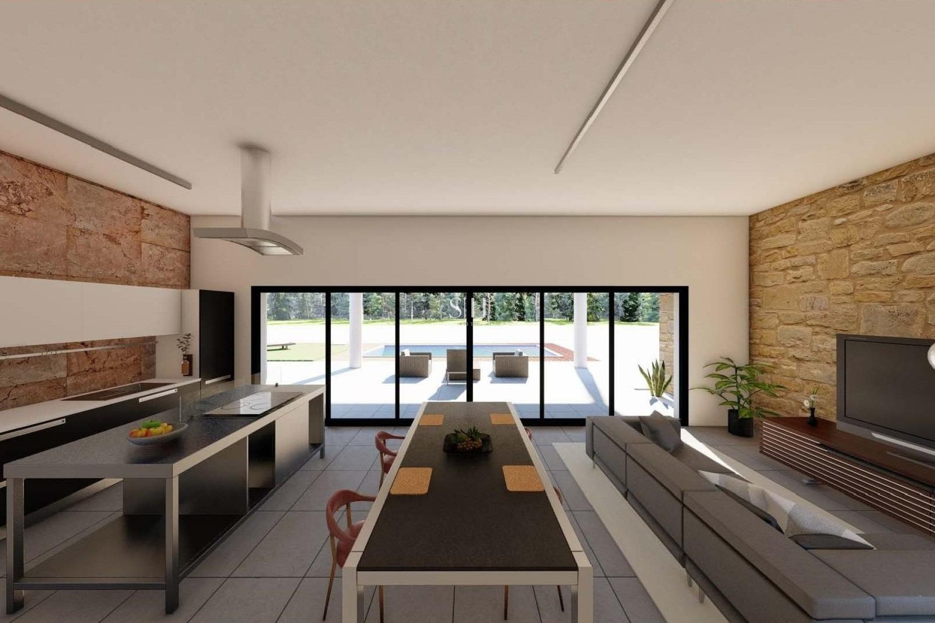 Новое здание - Villa - Pinoso - Campo