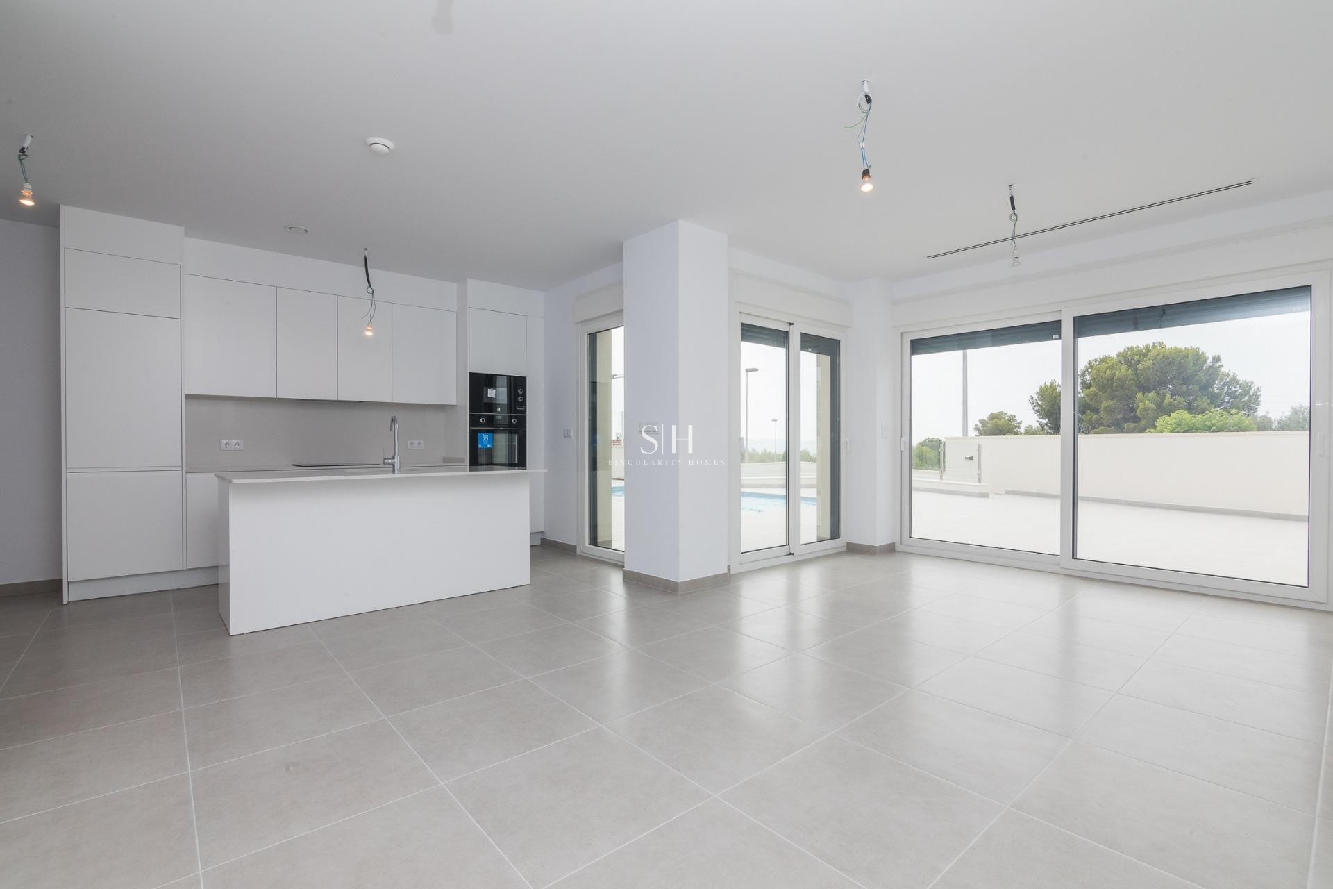 Новое здание - Villa - Polop - La Alberca