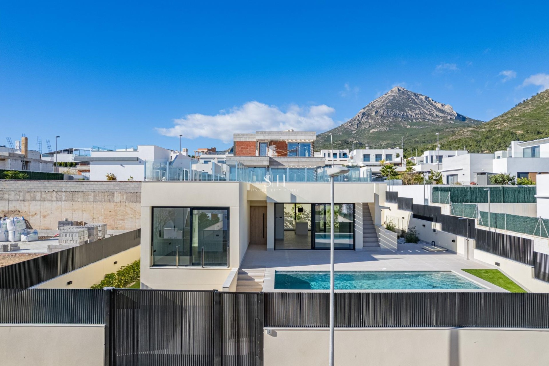 Новое здание - Villa - Polop - La Alberca