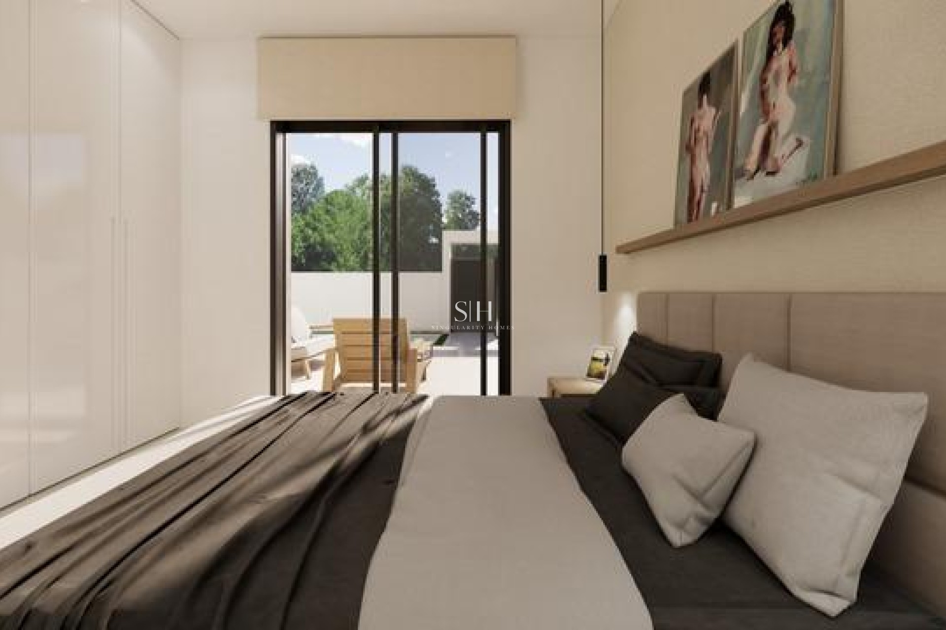 Новое здание - Villa - San Fulgencio - Polideportivo