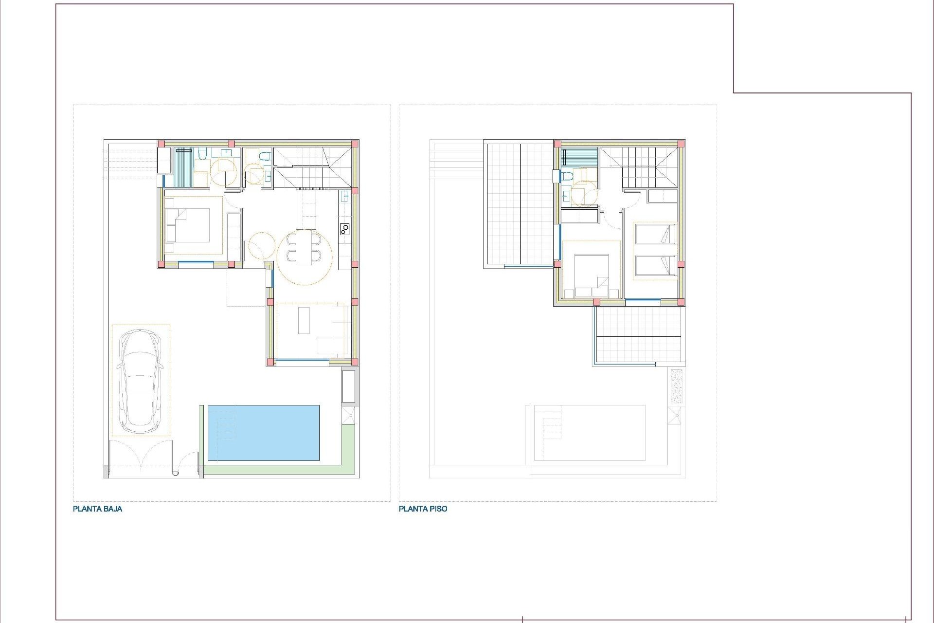 Новое здание - Villa - San Fulgencio - Polideportivo