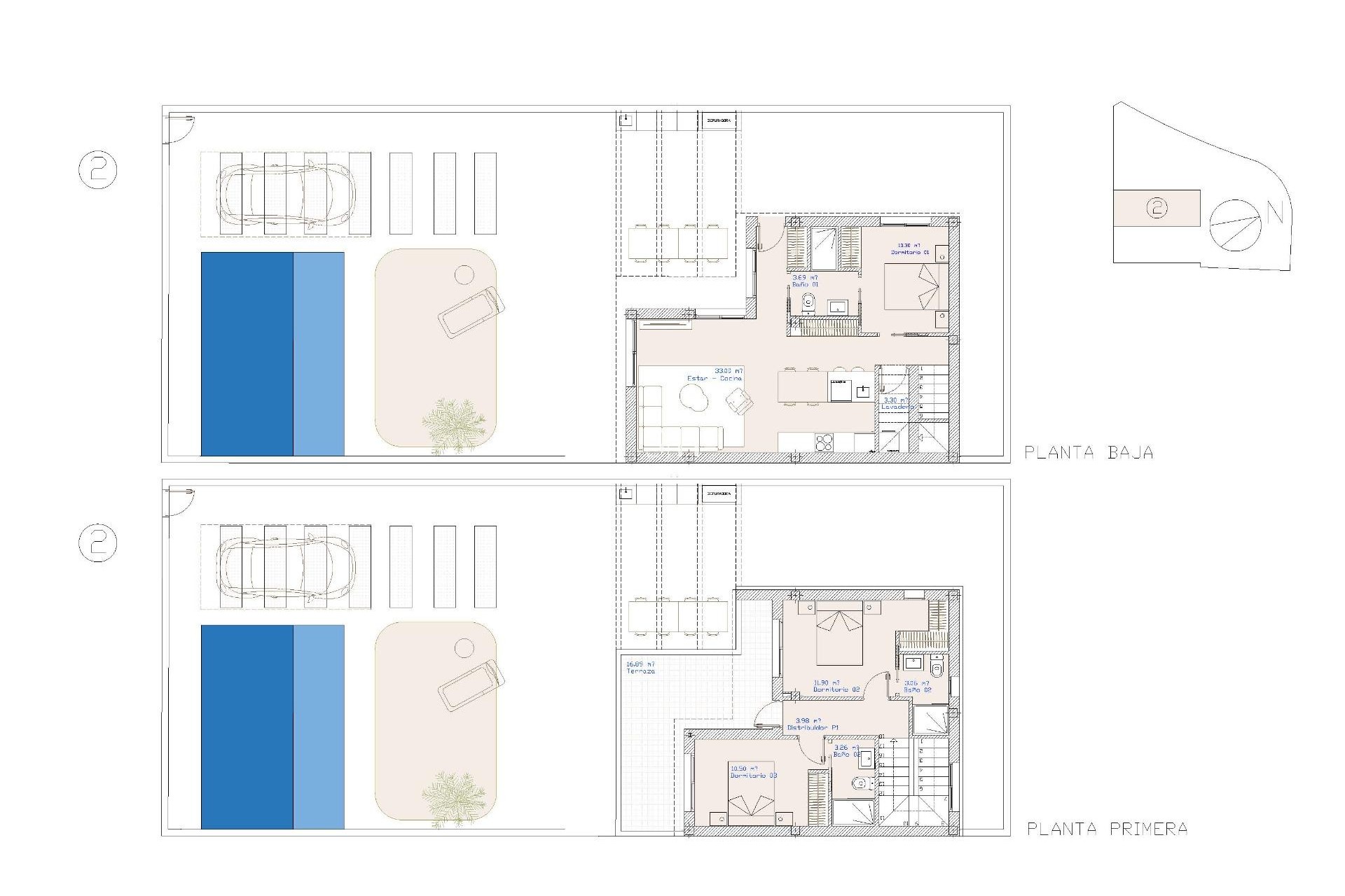 Новое здание - Villa - San Pedro del Pinatar - Centro