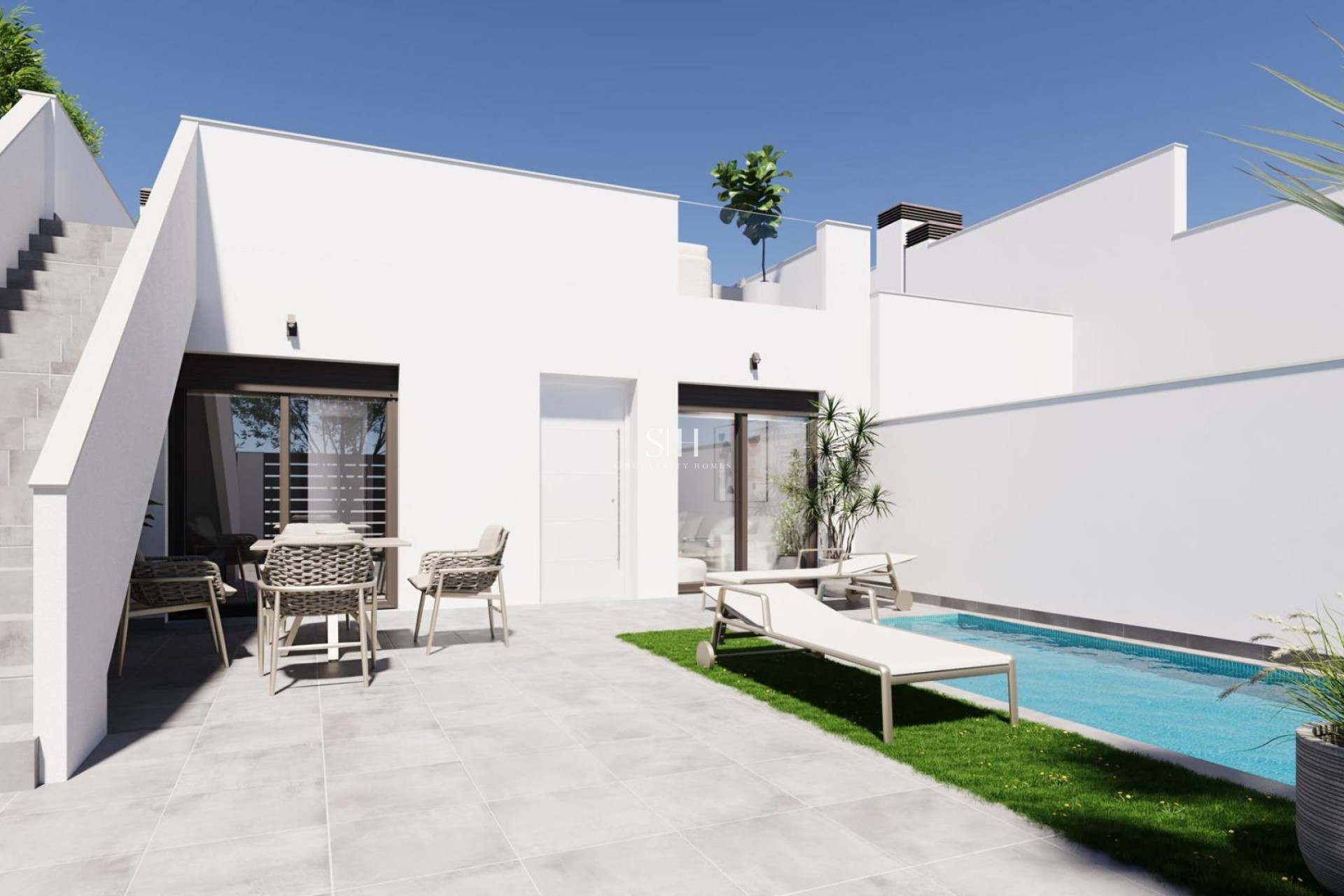 Новое здание - Villa - Torre Pacheco - El Alba