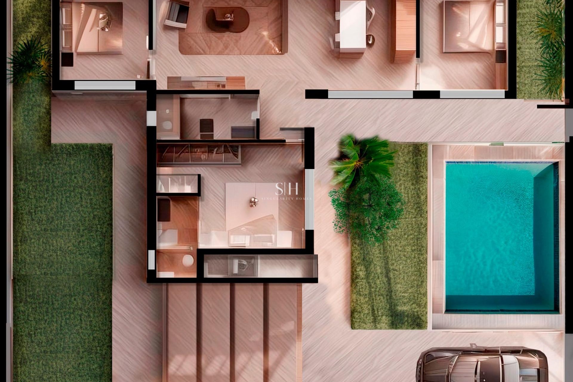 Новое здание - Villa - Torre Pacheco - Roldán