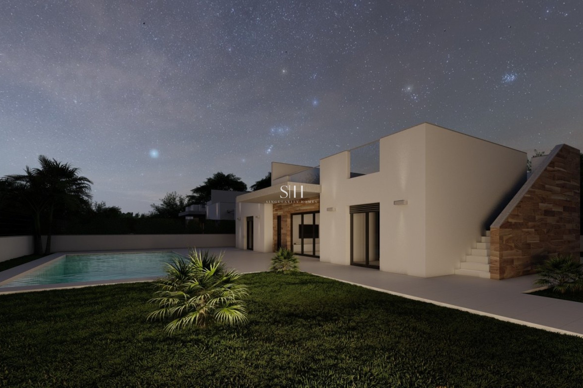 Новое здание - Villa - Torre Pacheco - Roldán