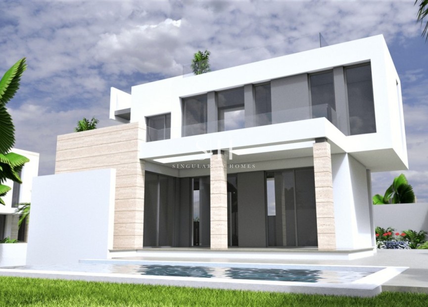 Новое здание - Villa - Torrevieja - aguas nuevas