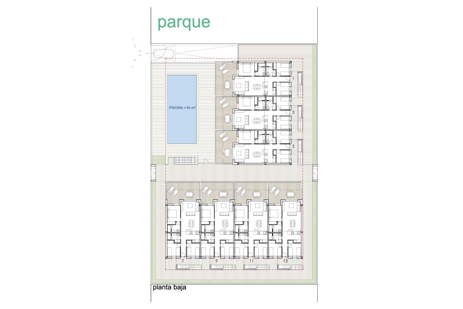 Nowy budynek - Bungalow - Bigastro - Loma Alta