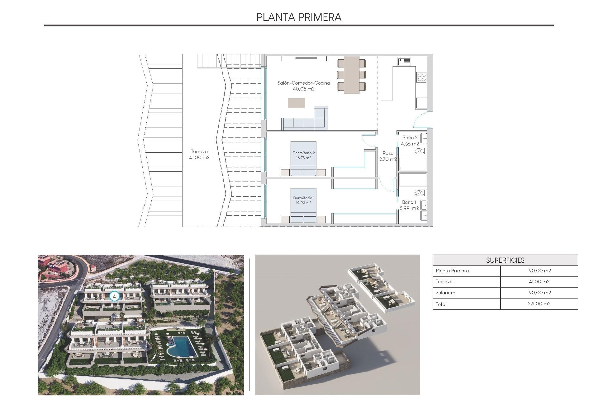 Nowy budynek - Bungalow - Finestrat - Balcón De Finestrat