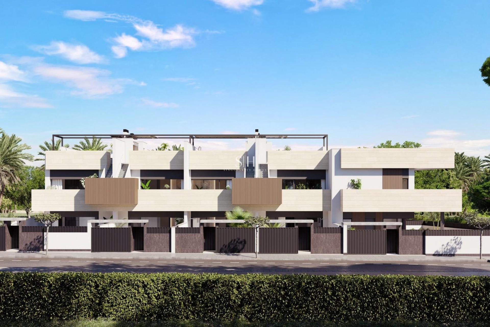 Nowy budynek - Bungalow - Pilar de la Horadada - parques de Andromeda