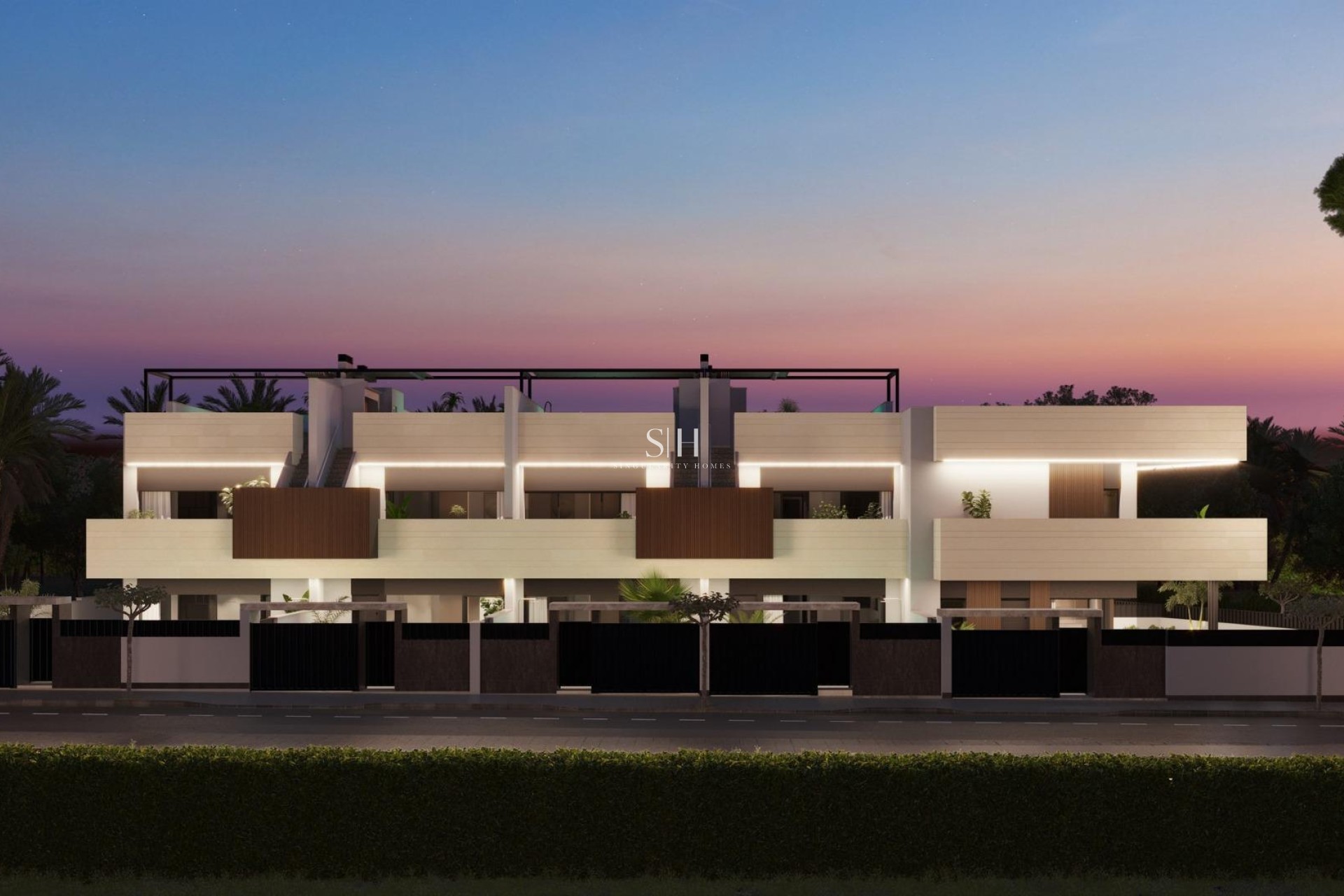 Nowy budynek - Bungalow - Pilar de la Horadada - parques de Andromeda