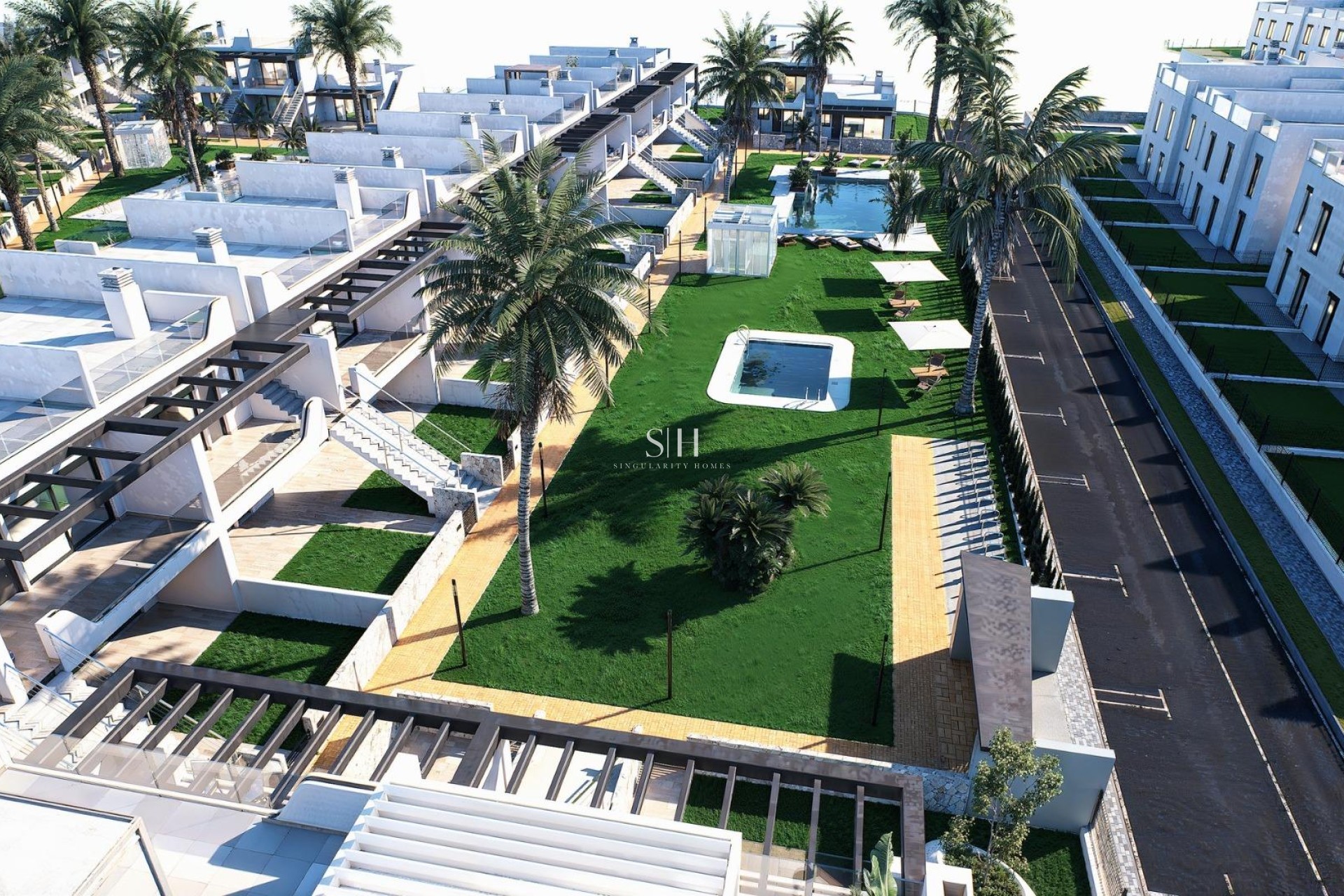 Nowy budynek - Bungalow - Pilar de la Horadada - pueblo