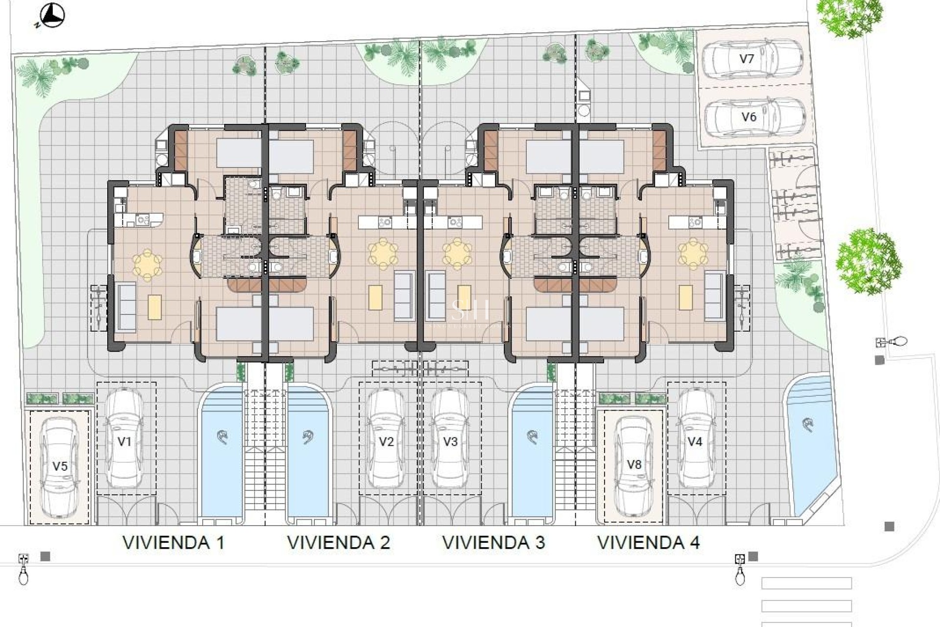 Nowy budynek - Bungalow - Pilar de la Horadada - pueblo