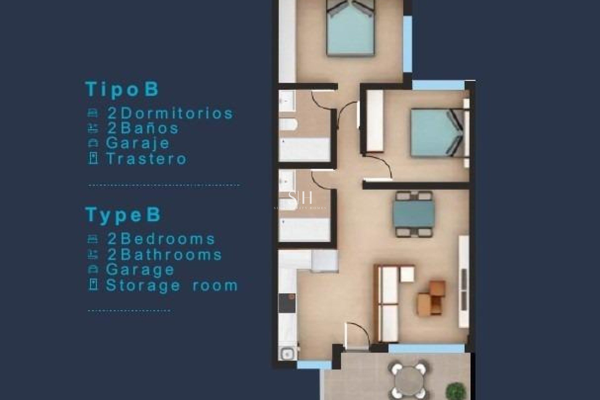 Nowy budynek - Bungalow - San Pedro del Pinatar - Los Pinos