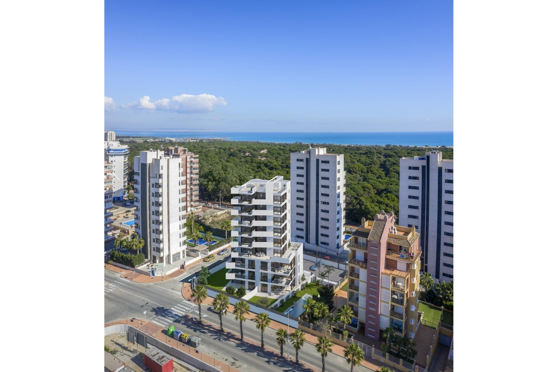 Nowy budynek - Daszek - Guardamar del Segura - Avenida del Puerto