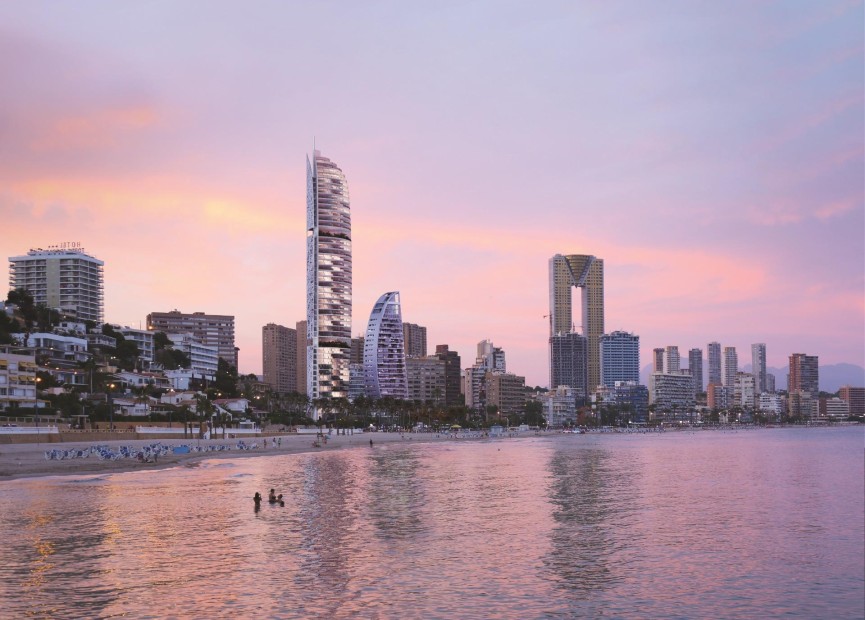 Nowy budynek - Mieszkanie w bloku - Benidorm - Playa Poniente