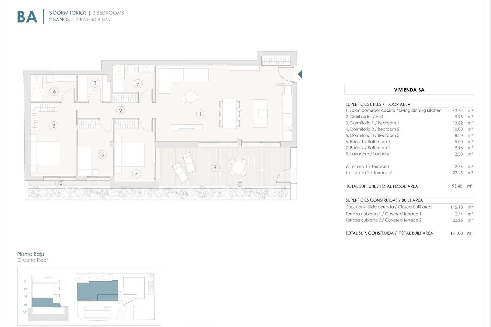 Nowy budynek - Mieszkanie w bloku - Benijofar - Pueblo