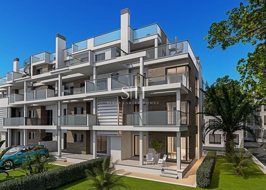 Nowy budynek - Mieszkanie w bloku - Denia - Las Marinas km 2.5